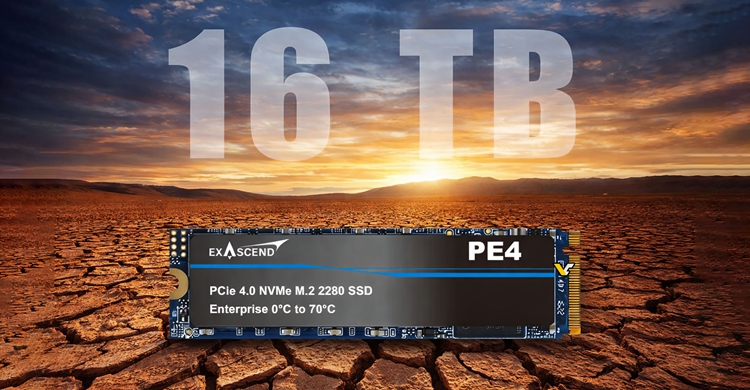 全球首款16TB M.2 SSD上市：PCIe 4.0传输，11万元带走