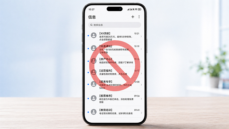 告别骚扰短信！未经用户同意，5月1日起商家不得发送商业短信