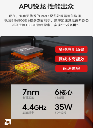 【6.3】AMD 锐龙5 5650GE处理器领衔 618爆款整机多平台推荐2437.png