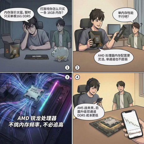 【8.25】开学宿舍娱乐首选！锐龙5 9600X单通道DDR5+RX 9060XT显卡558.png